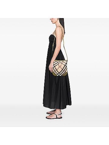 Burberry Supernova Check Coated Canvas Dryden Crossbody (view 2)