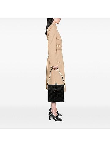 Loewe Anagram Canvas Shoulder Bag (view 2)
