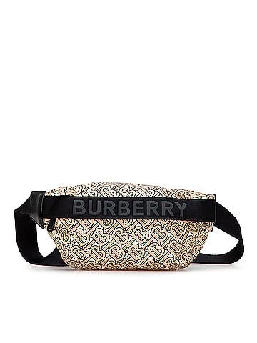 Burberry TB Monogram Nylon Sonny Belt Bag (view 1)