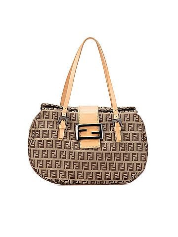 Fendi Zucchino Canvas Handbag (view 1)