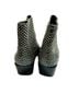 Rag & Bone 100% Leather Snake Print Black White Ankle Boots Size EU 36 - photo 2