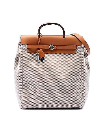 Hermès Toile Herbag GM Backpack (view 1)