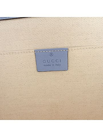 Gucci Large Calfskin Floral Embroidered Bamboo Dionysus Web Satchel (view 2)
