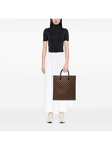 Louis Vuitton Damier Ebene Sac Plat (view 2)