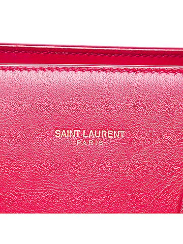 Saint Laurent Small Leather Sac De Jour Satchel (view 2)