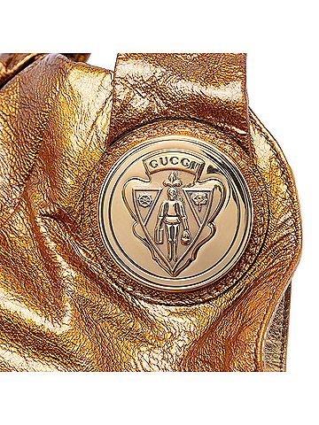 Gucci Large Patent Hysteria Satchel (view 2)