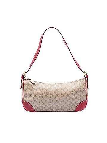 Céline Macadam Coated Canvas Shoulder Bag (view 1)
