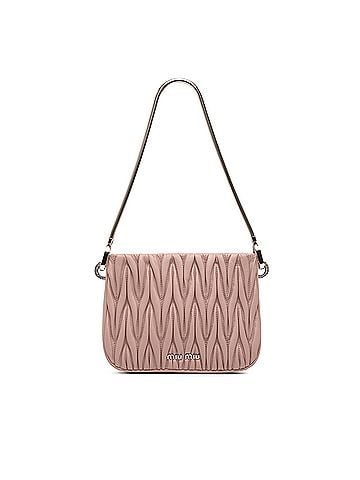 Miu Miu Matelasse Nappa Sassy Shoulder Bag (view 1)