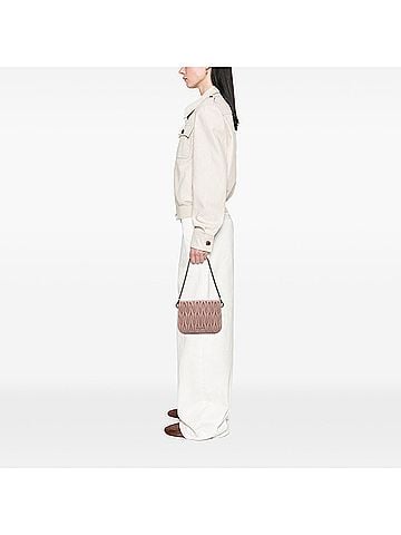 Miu Miu Matelasse Nappa Sassy Shoulder Bag (view 2)