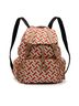 Burberry 100% Nylon Brown Medium TB Monogram Nylon Backpack One size - photo 1