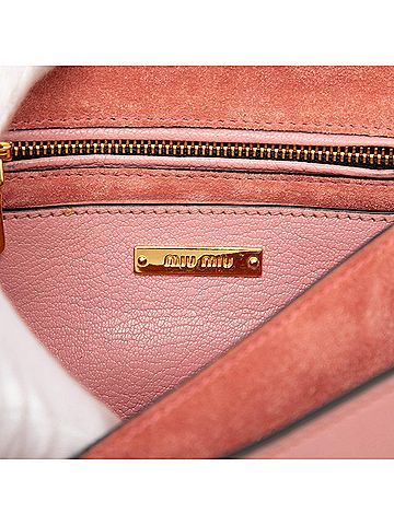 Miu Miu Goatskin Madras Crossbody (view 2)