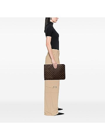 Louis Vuitton Monogram Poche Documents Portfolio (view 2)