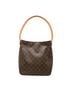 Louis Vuitton 100% Coated Canvas Brown Monogram Looping GM One size - photo 1
