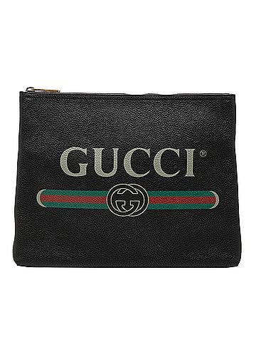 Gucci Medium Calfskin Logo Portfolio Clutch (view 1)