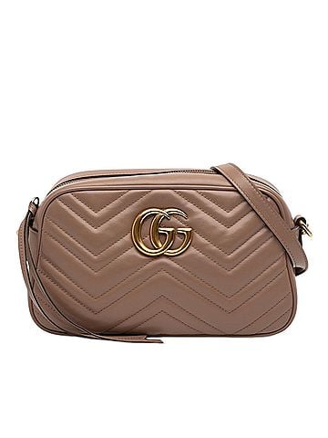 Gucci Small GG Marmont Matelasse Leather Crossbody (view 1)