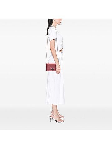 Dior Grained Calfskin Diorama Wallet on Chain (view 2)