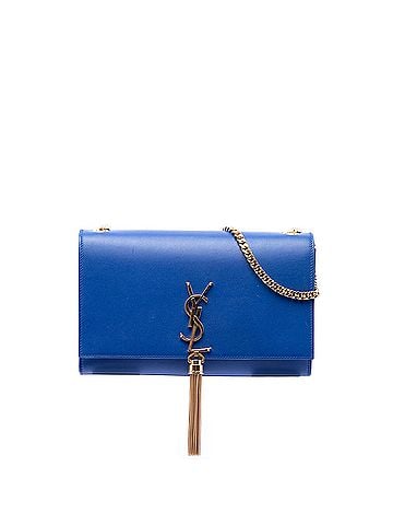 Saint Laurent Medium Smooth Calfskin Monogram Kate Tassel Crossbody (view 1)