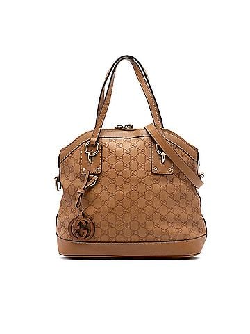 Gucci Medium Guccissima Charm Dome Satchel (view 1)