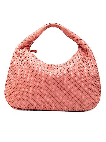 Bottega Veneta Small Nappa Intrecciato Veneta Hobo (view 1)