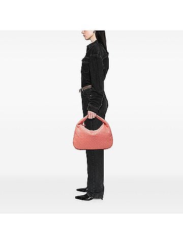 Bottega Veneta Small Nappa Intrecciato Veneta Hobo (view 2)
