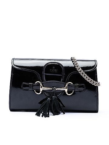 Gucci Small Patent Emily Crossbody (view 1)