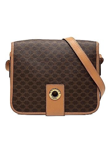 Céline Macadam Coated Canvas Crossbody (view 1)