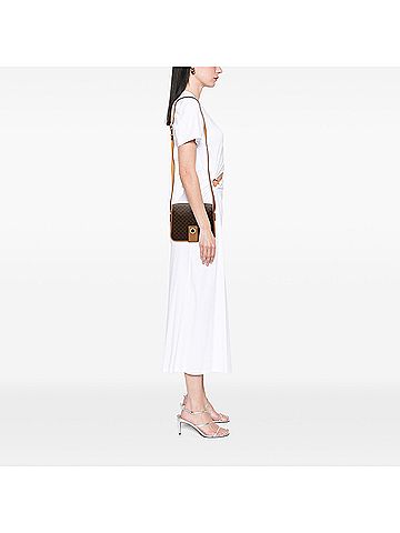 Céline Macadam Coated Canvas Crossbody (view 2)