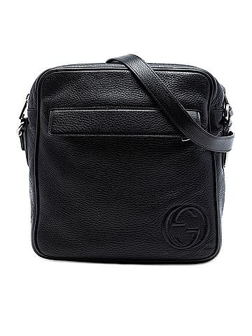Gucci Medium Pebbled Calfskin Soho Messenger Bag (view 1)