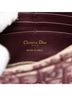 Dior 100% Canvas Red Oblique Canvas Saddle Wallet On Chain One size - photo 6