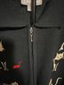 TanJay 100% Acrylic Black Ivory Cardigan Size M - photo 7