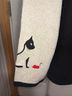 TanJay 100% Acrylic Black Ivory Cardigan Size M - photo 5