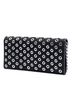 Prada 100% Nylon Black Tessuto Grommet Wallet On Chain One size - photo 3