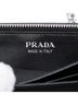 Prada 100% Nylon Black Tessuto Grommet Wallet On Chain One size - photo 6