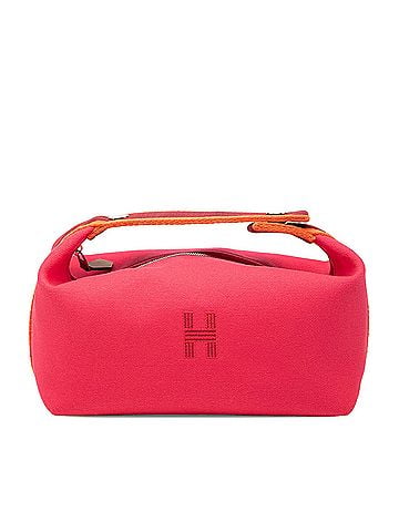 Hermès Small Toile Bride A Brac Case (view 1)