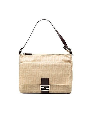 Fendi Zucca Canvas Shoulder Bag (view 1)