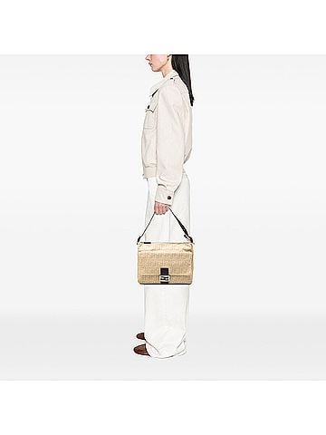 Fendi Zucca Canvas Shoulder Bag (view 2)