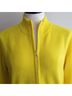 Obermeyer Yellow Wool Sweater Size M - photo 4