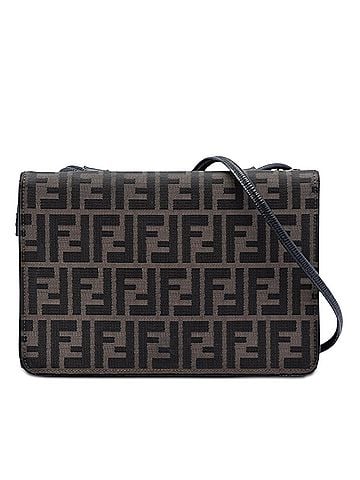 Fendi Zucca Canvas and Leather Crossbody (view 1)