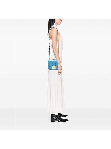 Miu Miu Goatskin Madras Crossbody (view 2)