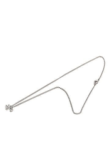 Chanel CC Brass Strass Crystal Heart Pendant Necklace (view 1)