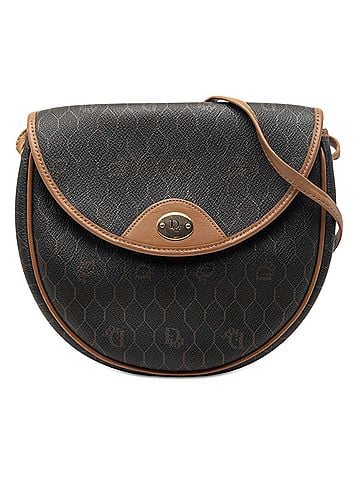 Dior Honeycomb Coated Canvas Crossbody (view 1)