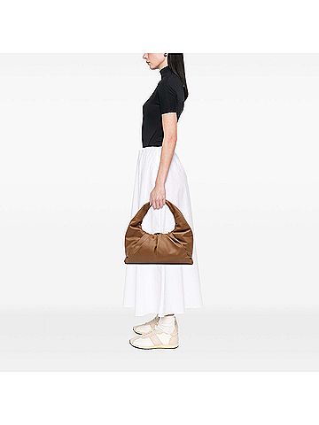 Bottega Veneta Lambskin The Shoulder Pouch (view 2)