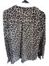 Michael Kors Animal Print Multi Color Blouse Size XS - photo 2