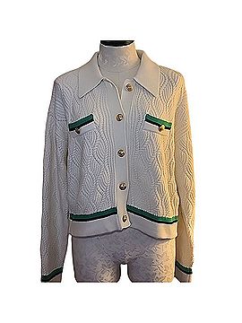 Marled Cropped Cardigan Cardigan (view 1)