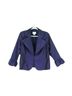 Debra deRoo 64% Nylon 36% Polyester 100% Acetate Solid Purple Blazer Size M - photo 1