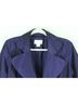 Debra deRoo 64% Nylon 36% Polyester 100% Acetate Solid Purple Blazer Size M - photo 4