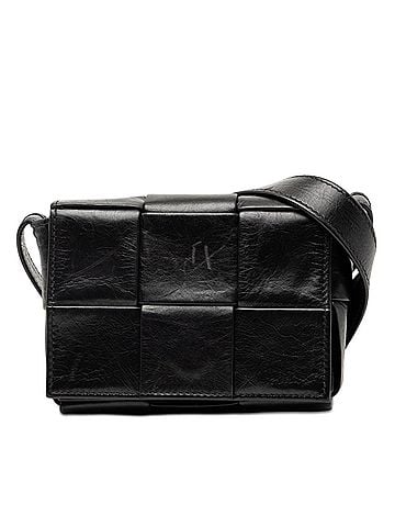 Bottega Veneta Candy Paper Calfskin Intrecciato Cassette Crossbody (view 1)