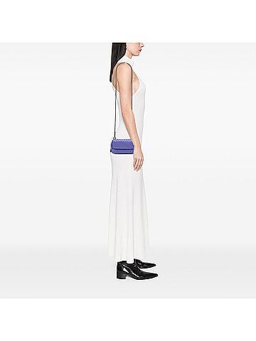Bottega Veneta Mini Nappa Intrecciato Expandable Chain Flap Crossbody (view 2)