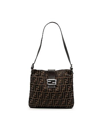 Fendi Zucca Canvas Shoulder Bag (view 1)