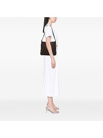 Fendi Zucca Canvas Shoulder Bag (view 2)